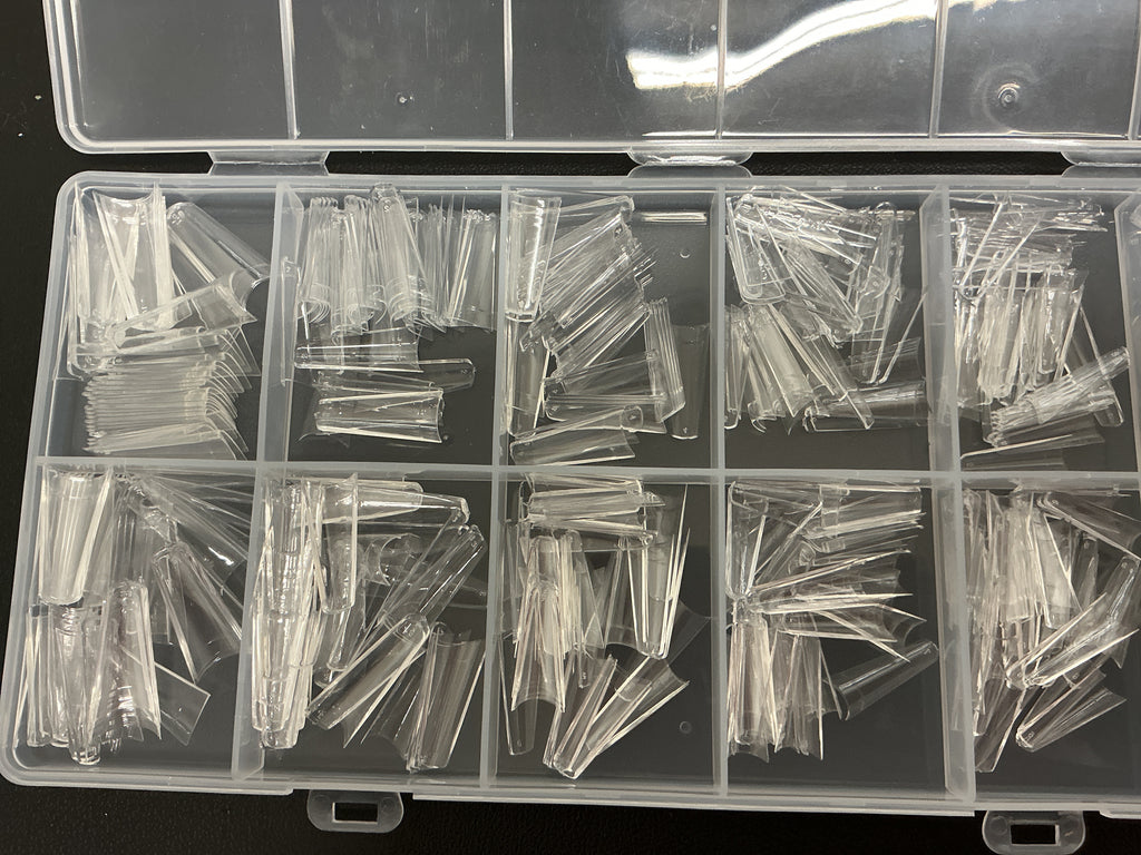 Long Straight Coffin Tips