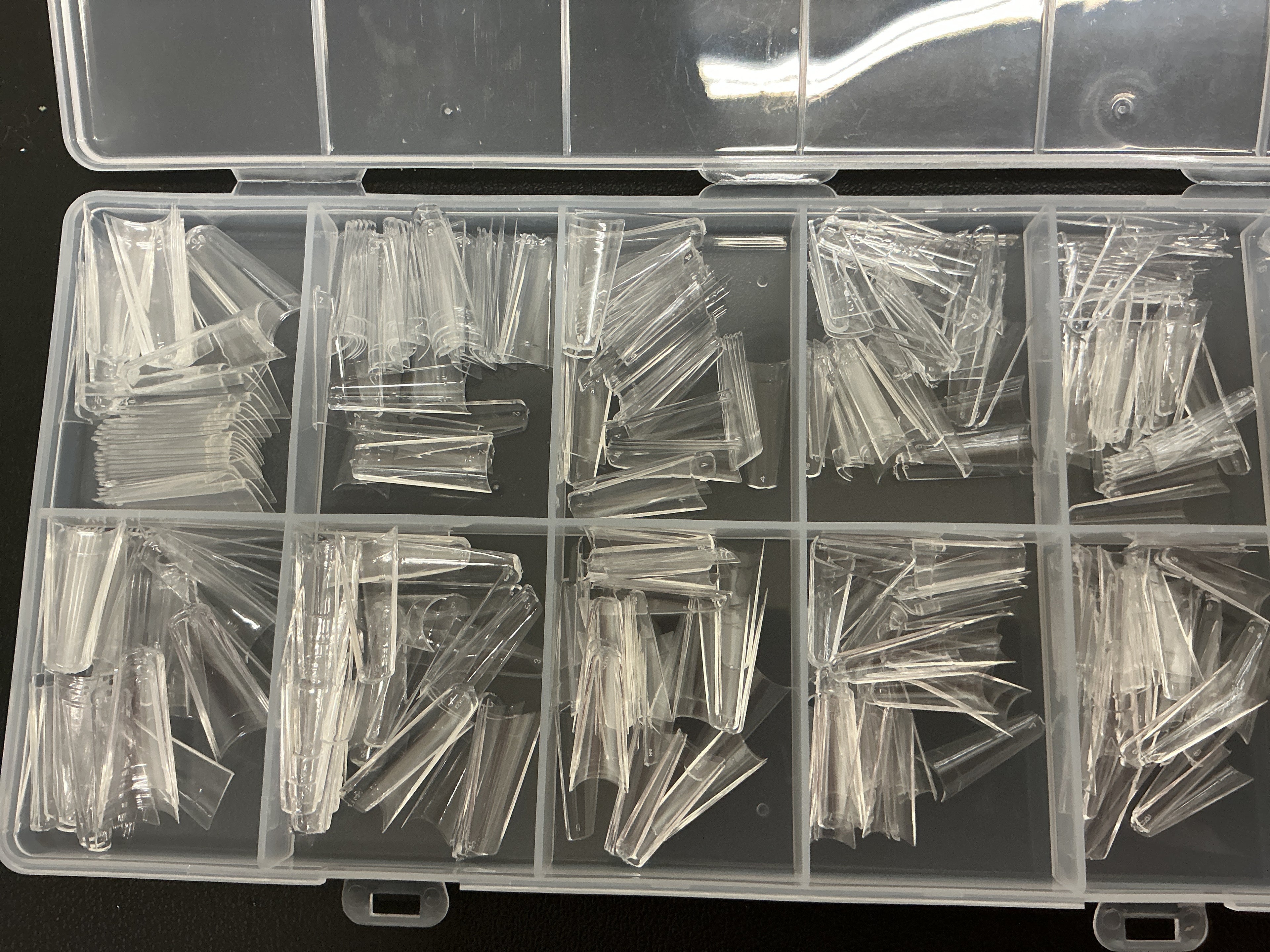 Long Straight Coffin Tips