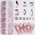 Small Rhinestone crystal box