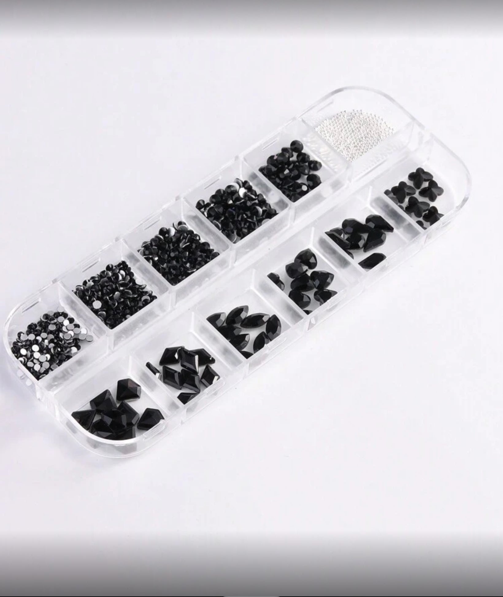 Small Rhinestone crystal box