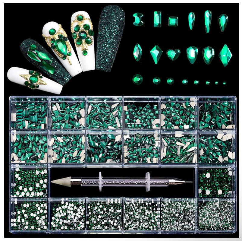 Rhinestone Crystal Box