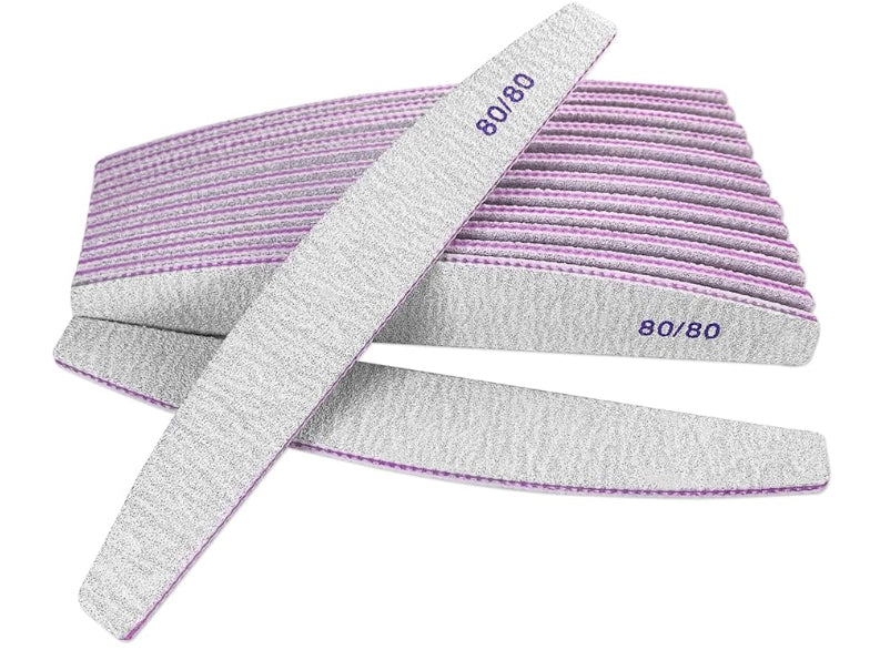 10pcs 80/80 Nail Files