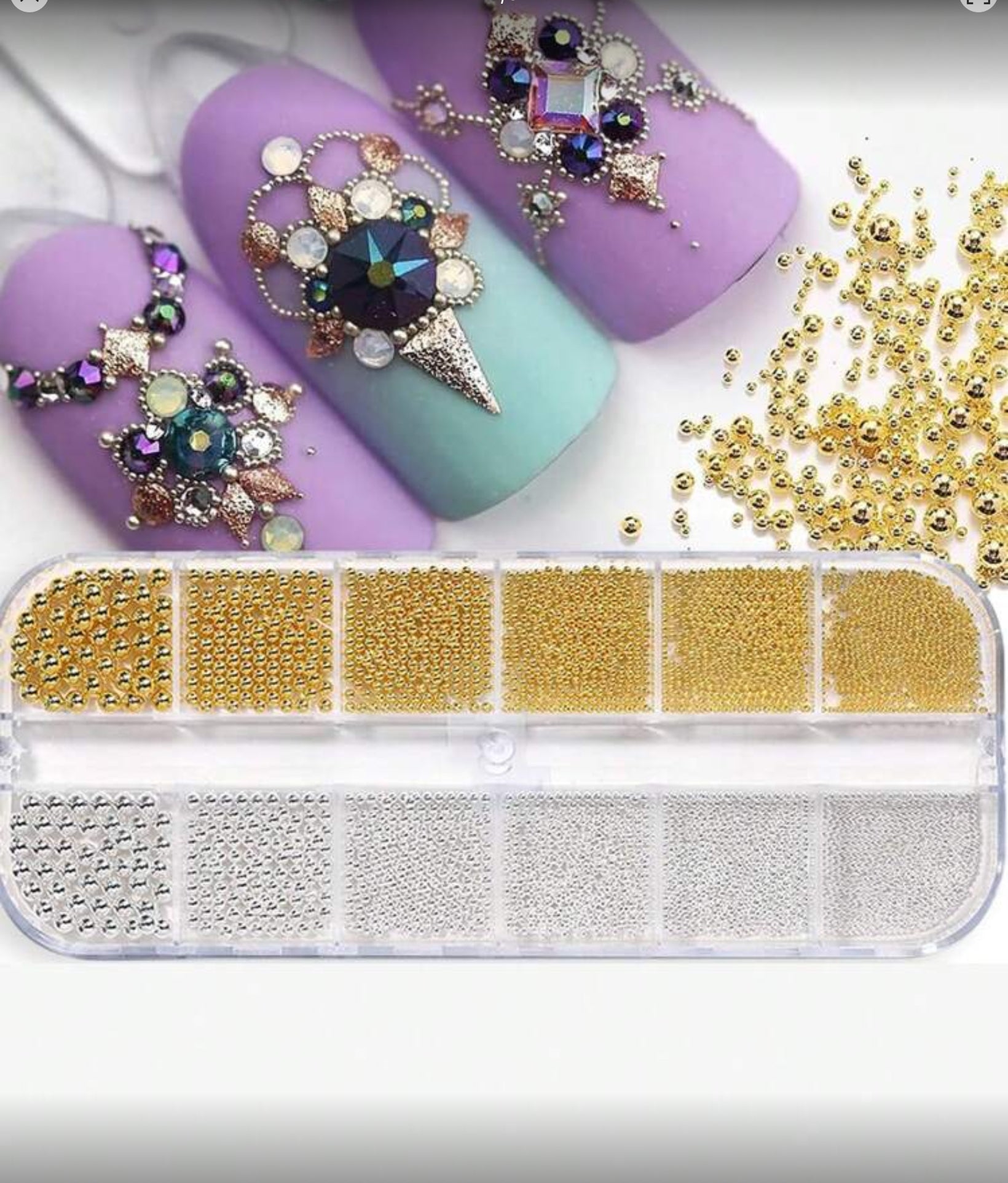 Caviar Nail Beads