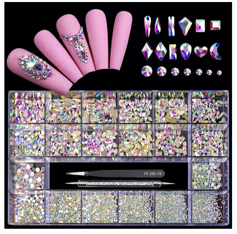 Rhinestone Crystal Box