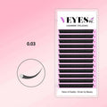 VEYES Cashmere Lashes-.03mm